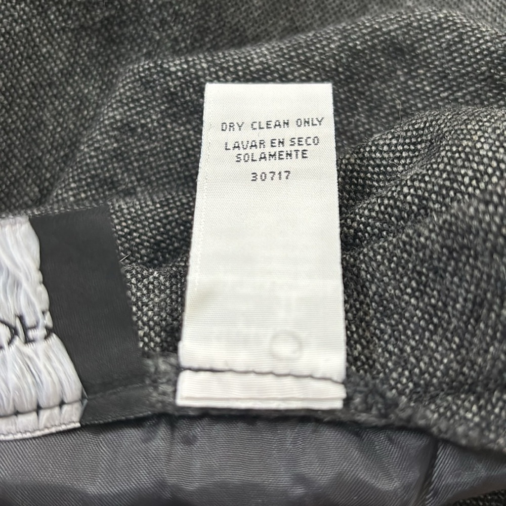 SAG HARBOR Petite Vintage Gray Peruvian Pencil Skirt Size 4P - Picture 7 of 8